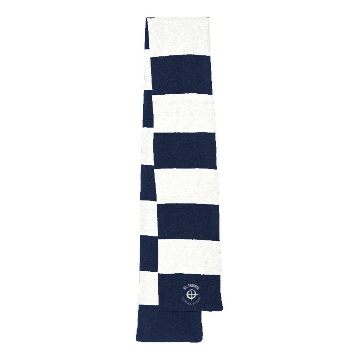 Rugby stripe scarf